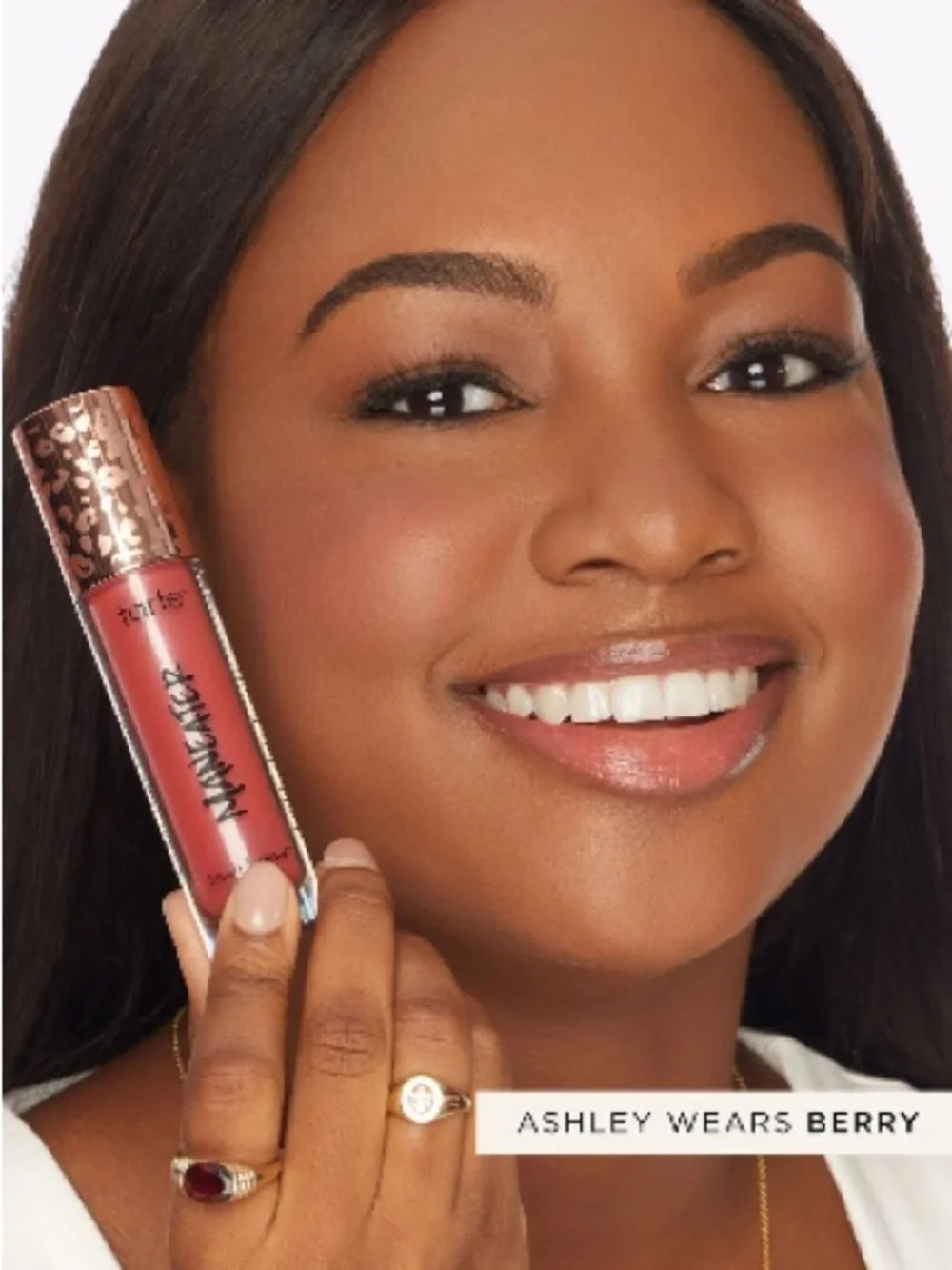 TARTE maneater blush & glow cheek plump in Berry Brand New